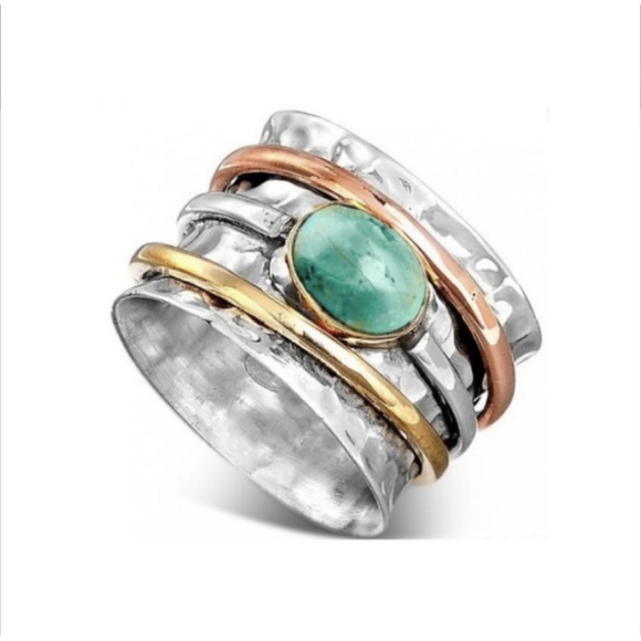 Jewelry - ❗️LAST CHANCE 9/30❗️BOHO 3 TONE RING